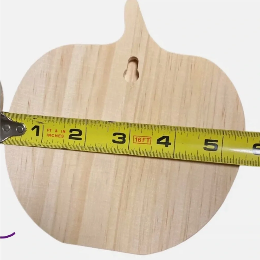 Target Wood Pumpkins Set of 2- NWT